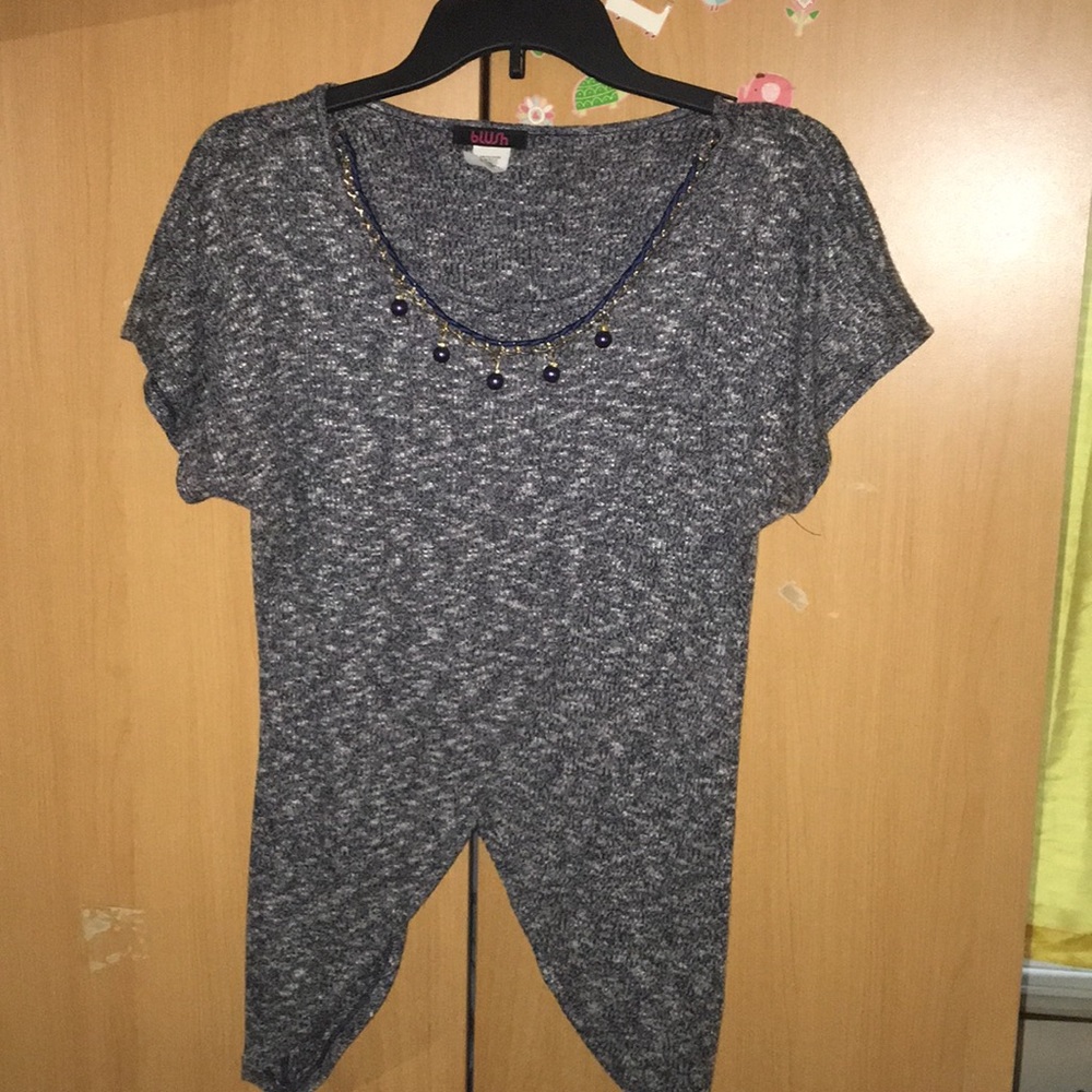Blue party shirt
